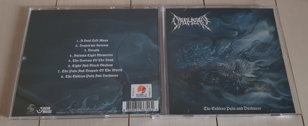 Oathean - The Endless Pain and Darkness CD Photo