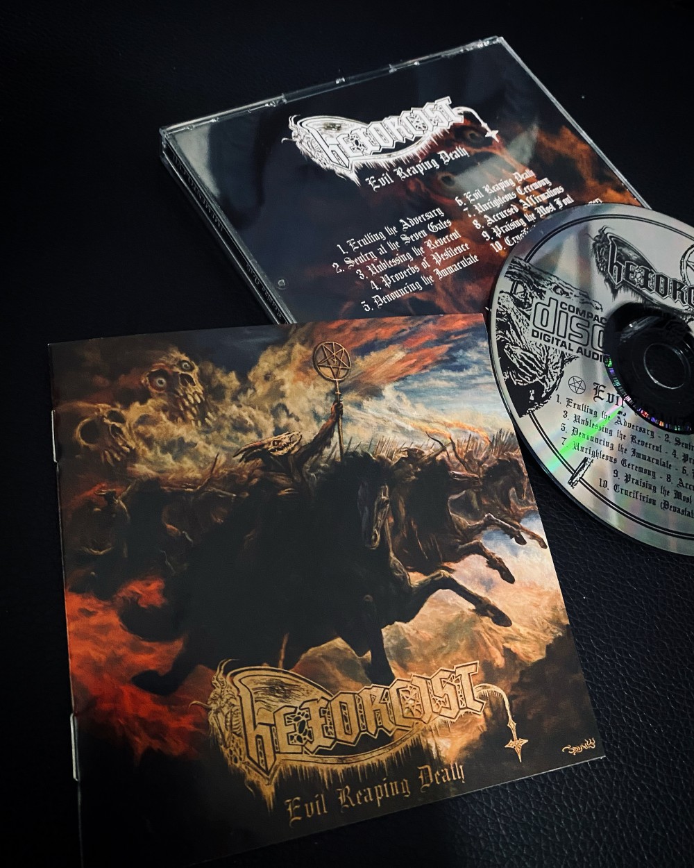Hexorcist - Evil Reaping Death CD Photo