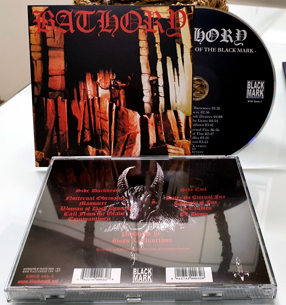 Bathory - Under the Sign of the Black Mark CD Photo
