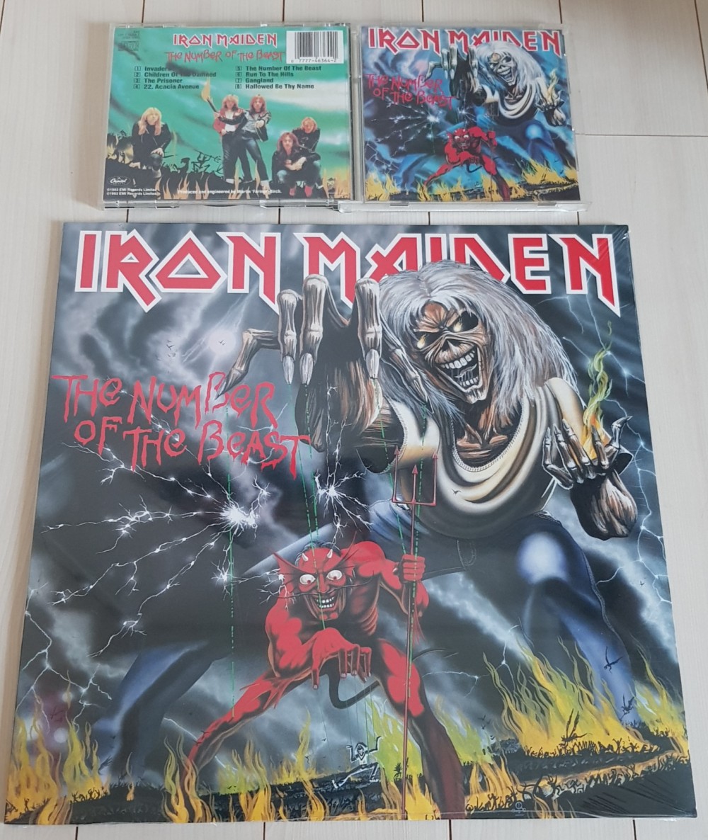 Iron Maiden - The Number of the Beast Vinyl, CD Photo