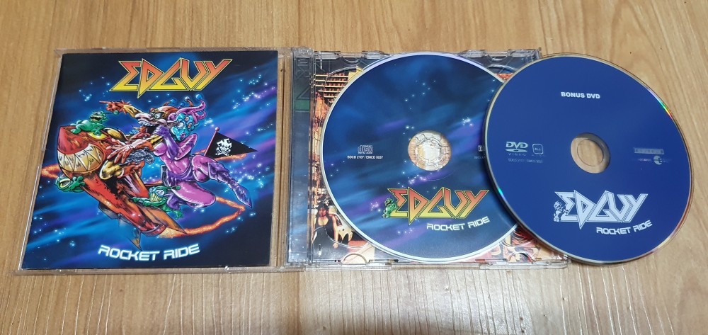Edguy - Rocket Ride CD, DVD Photo
