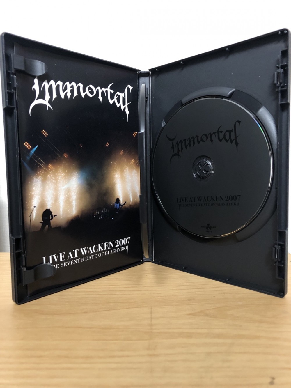 Immortal - The Seventh Date of Blashyrkh CD, DVD Photo