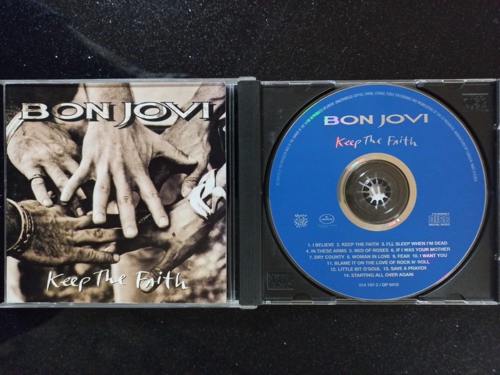 bon jovi album keep the faith