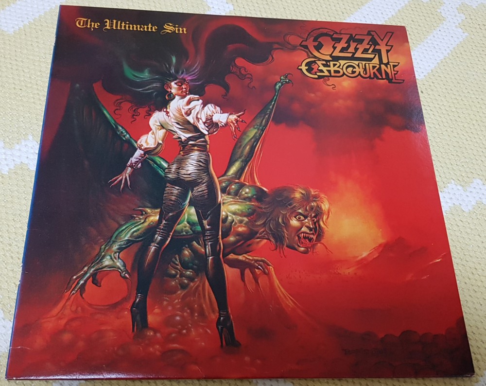 Ozzy Osbourne - The Ultimate Sin Vinyl Photo | Metal Kingdom