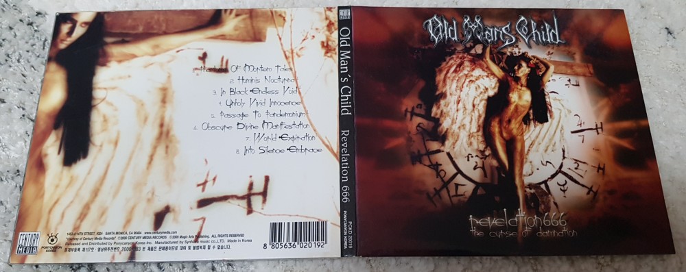 Old Man's Child - Revelation 666: Curse of Damnation CD Photo