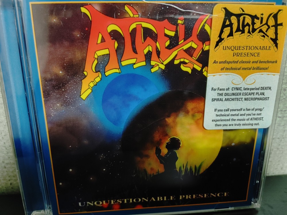 Atheist - Unquestionable Presence CD Photo