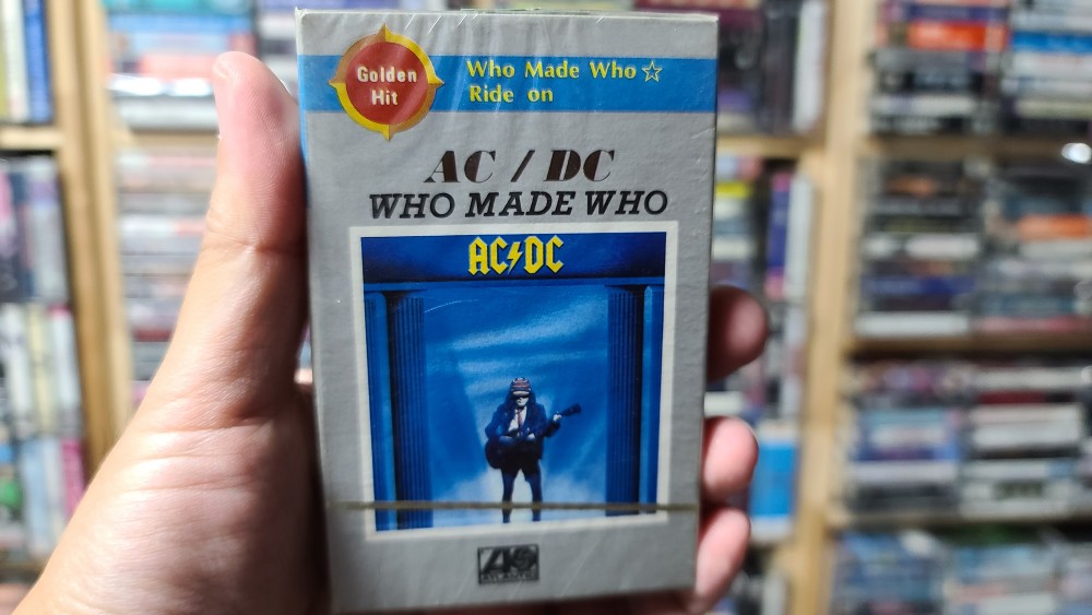 Ac Dc Who Made Who Cassette Photo Metal Kingdom
