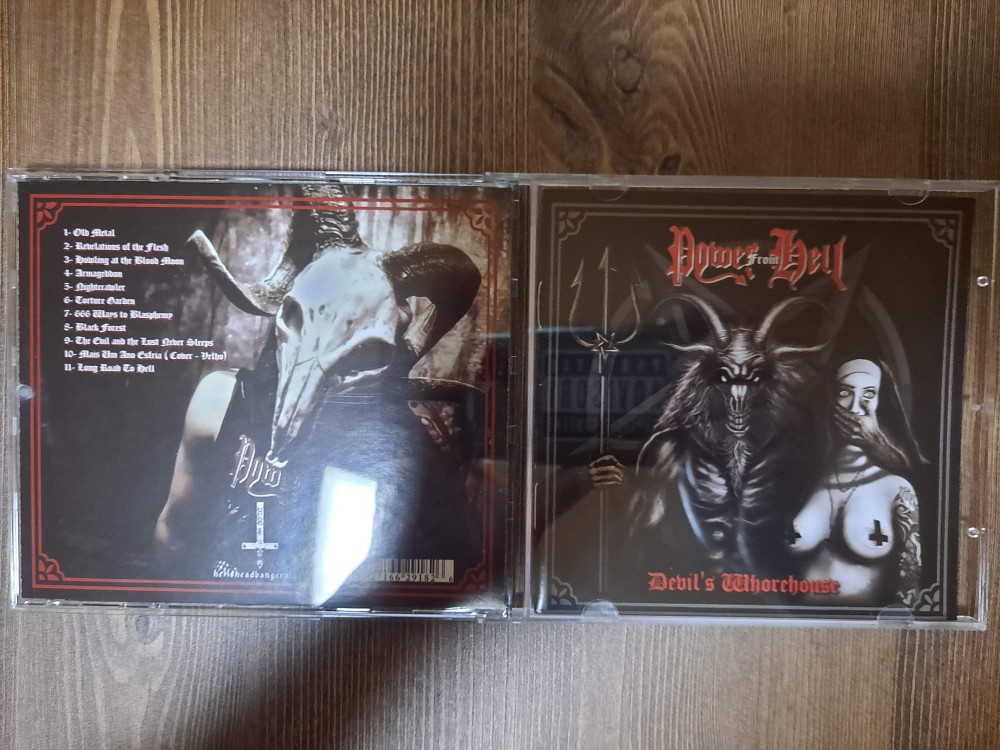 Power From Hell - Devil's Whorehouse CD Photo
