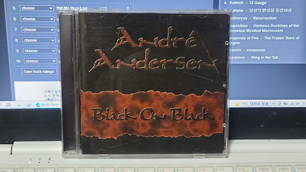 André Andersen - Black on Black CD Photo