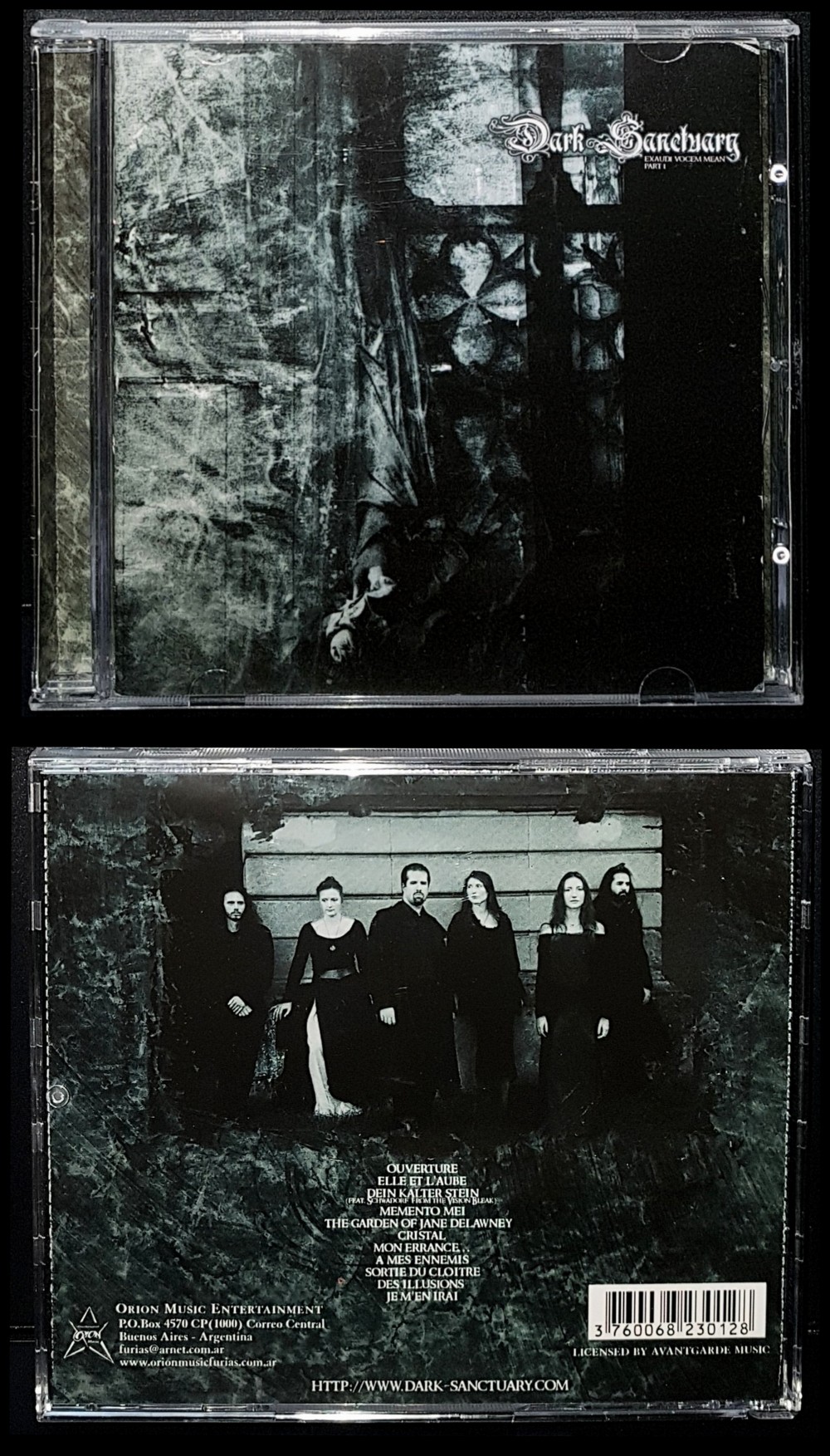 Dark Sanctuary - Exaudi Vocem Meam (Part I) CD Photo
