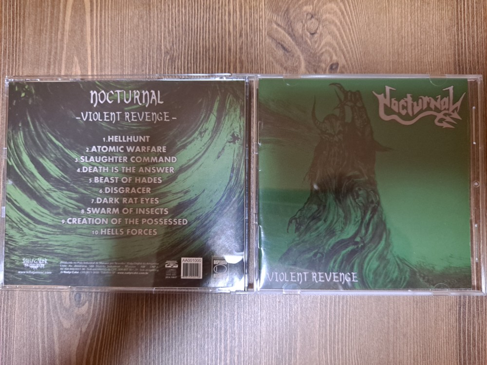 Nocturnal - Violent Revenge CD Photo