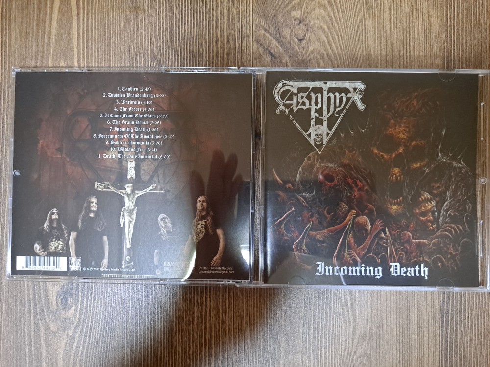 Asphyx - Incoming Death CD Photo