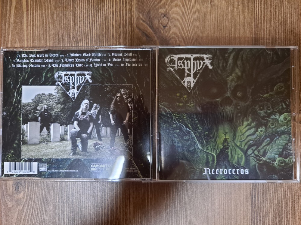 Asphyx - Necroceros CD Photo