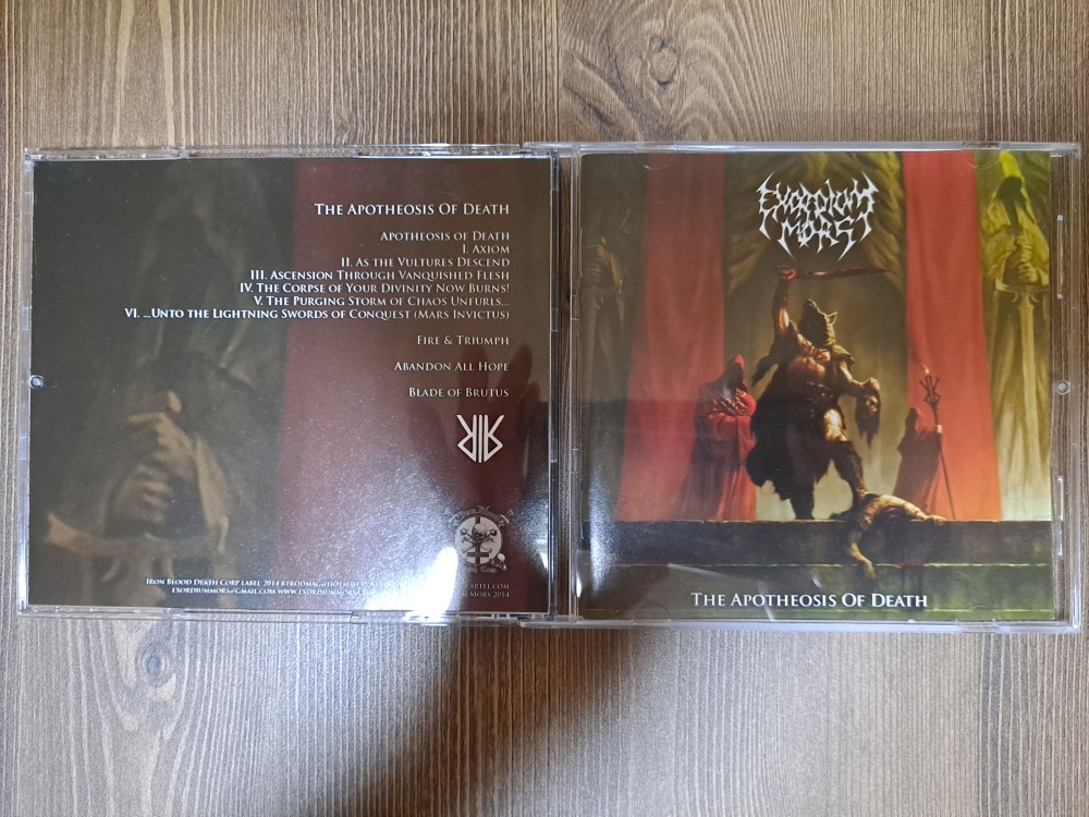 Exordium Mors - The Apotheosis of Death CD Photo