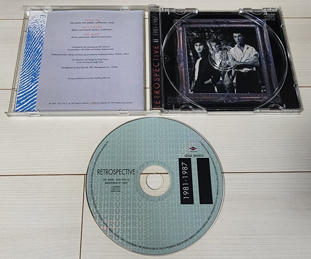 Rush - Retrospective II 1981-1987 CD Photo