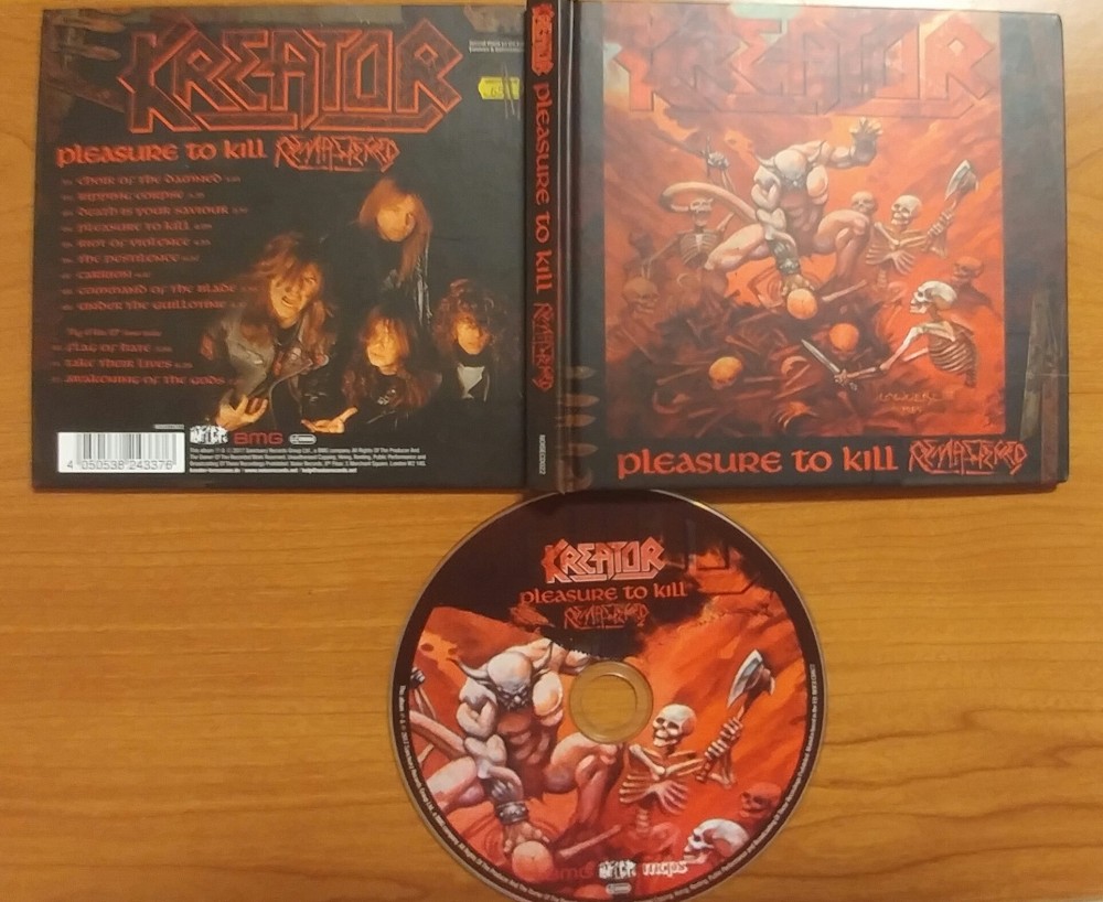 Kreator - Pleasure to Kill CD Photo