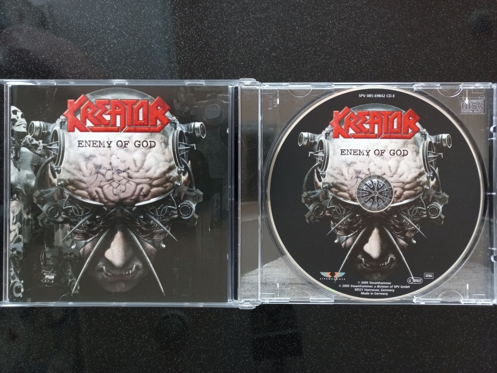 Kreator - Enemy of God CD Photo