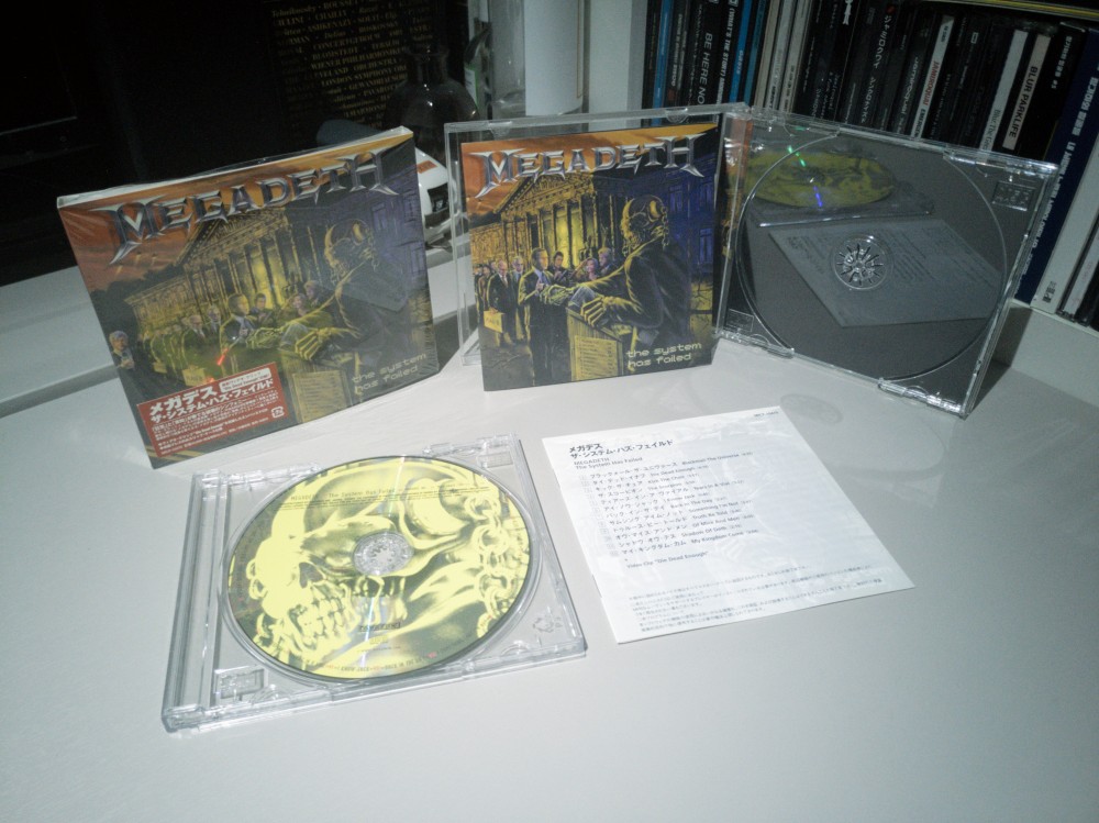 Megadeth - The System Has Failed CD Photo