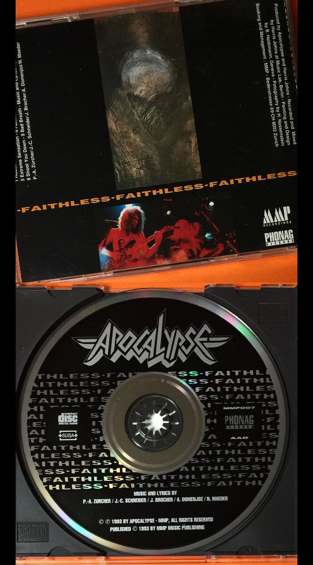 Apocalypse - Faithless CD Photo