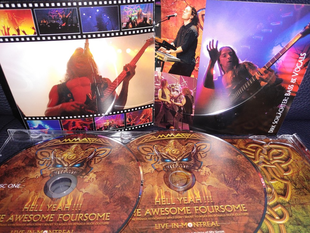 Gamma Ray - Hell Yeah! the Awesome Foursome CD Photo