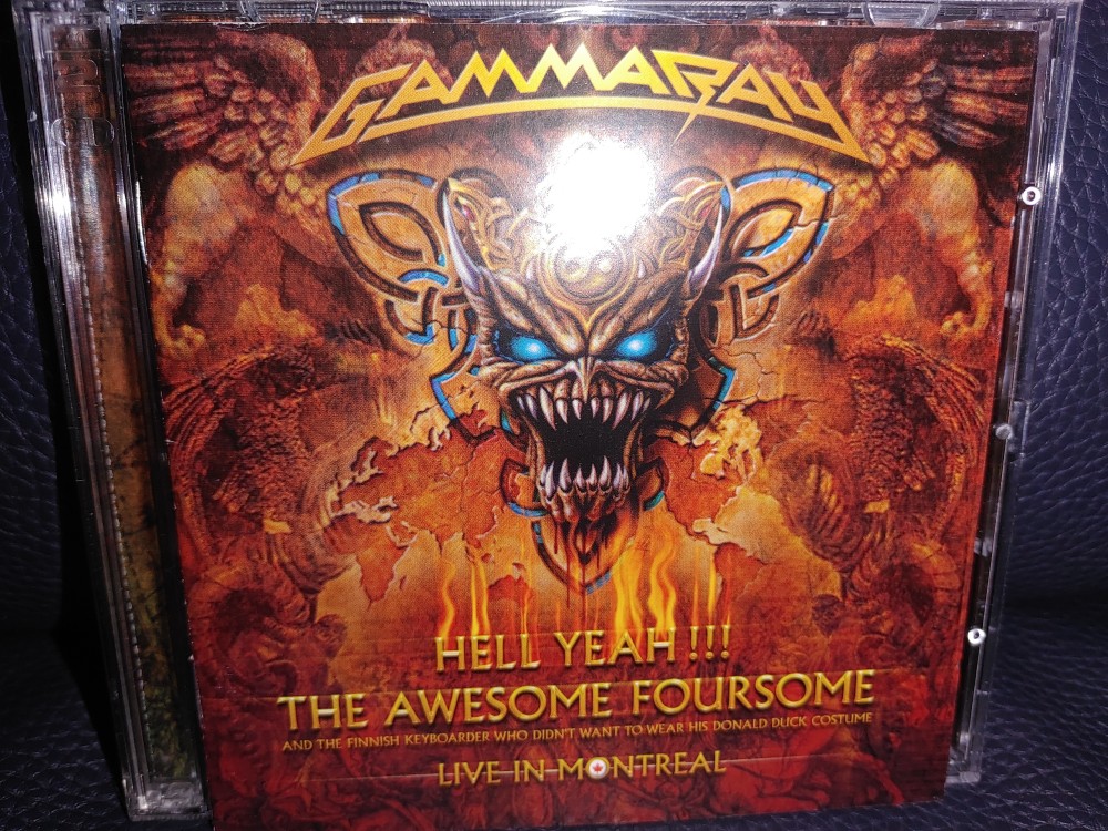Gamma Ray - Hell Yeah! the Awesome Foursome CD Photo