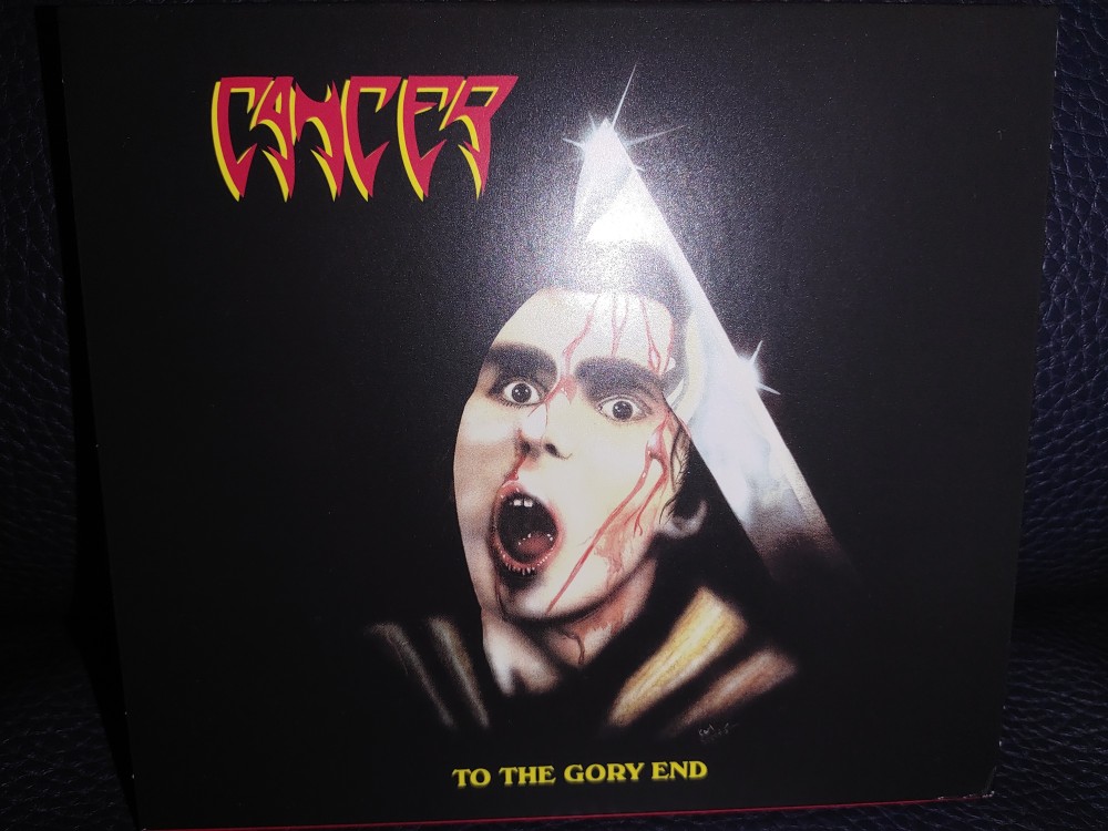 Cancer - To the Gory End CD Photo