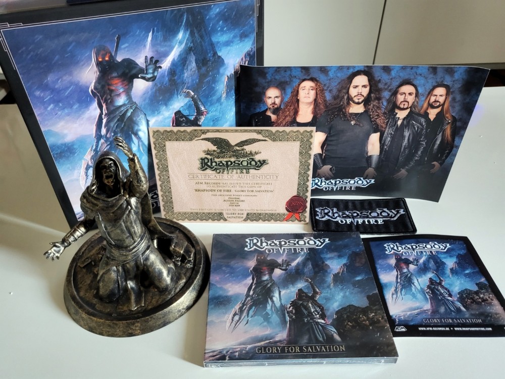 Rhapsody of Fire - Glory for Salvation CD Photo