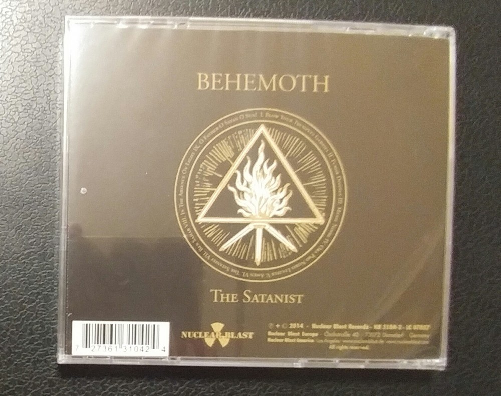 Behemoth - The Satanist CD Photo