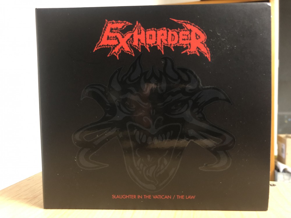 Exhorder - Slaughter in the Vatican / The Law CD Photo | Metal Kingdom