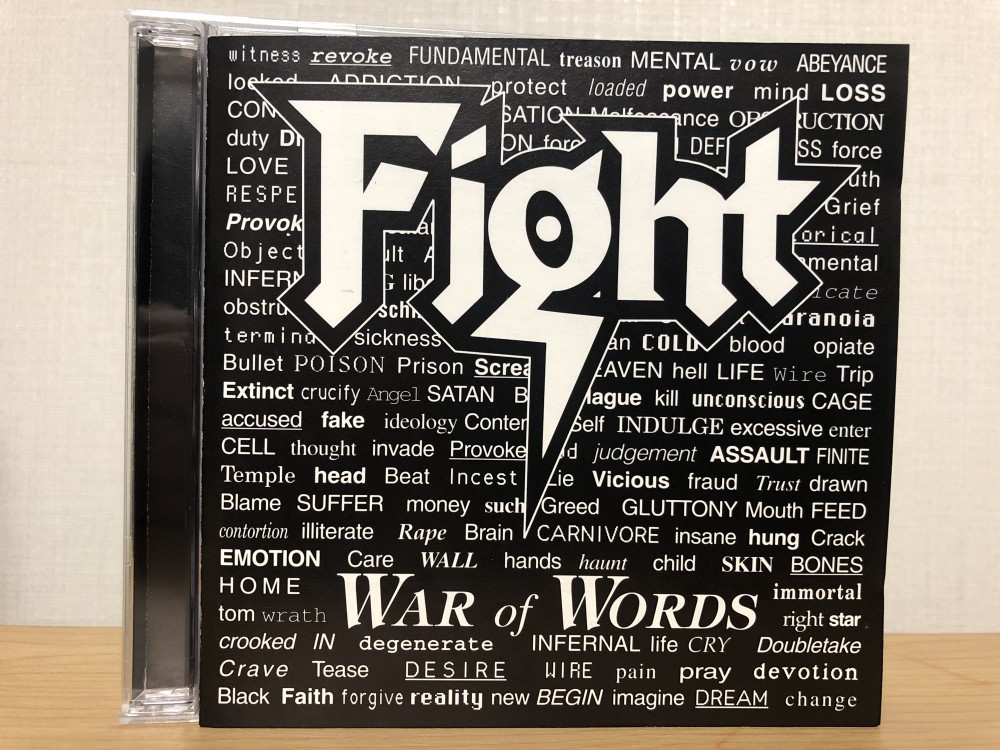 Fight - War of Words CD Photo