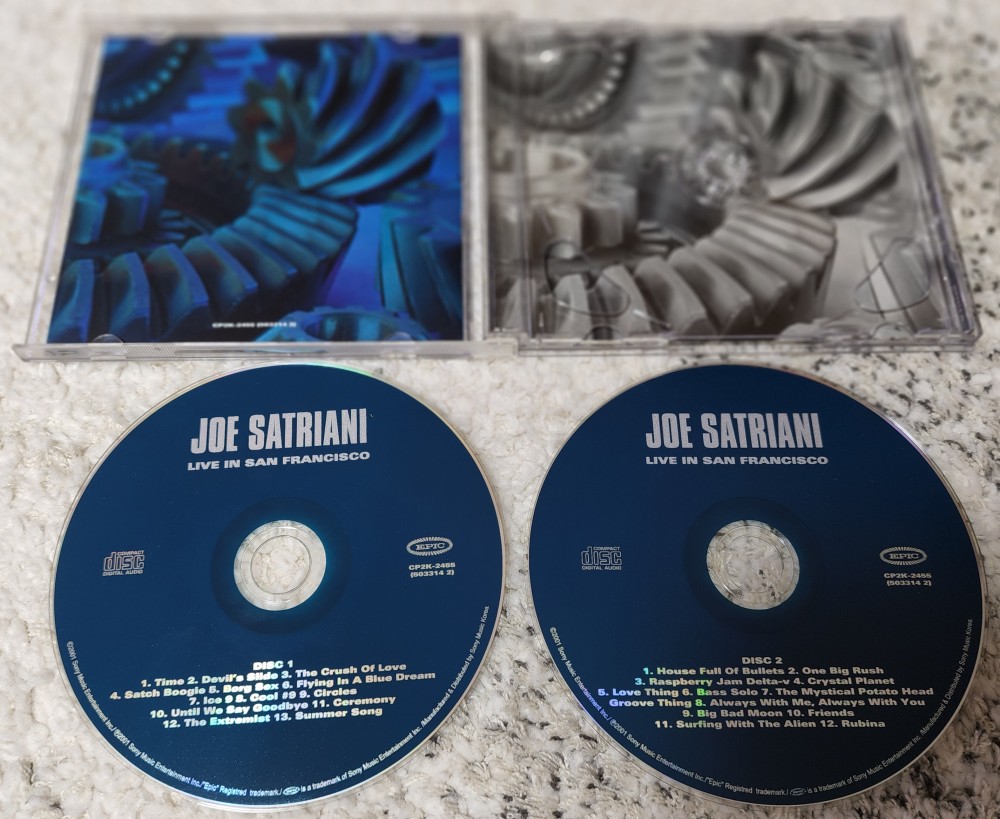 Joe Satriani - Engines of Creation, Epic/Sony Music Enterta…