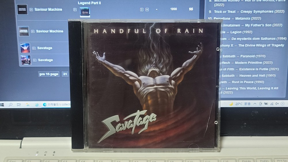 Savatage - Handful of Rain CD Photo