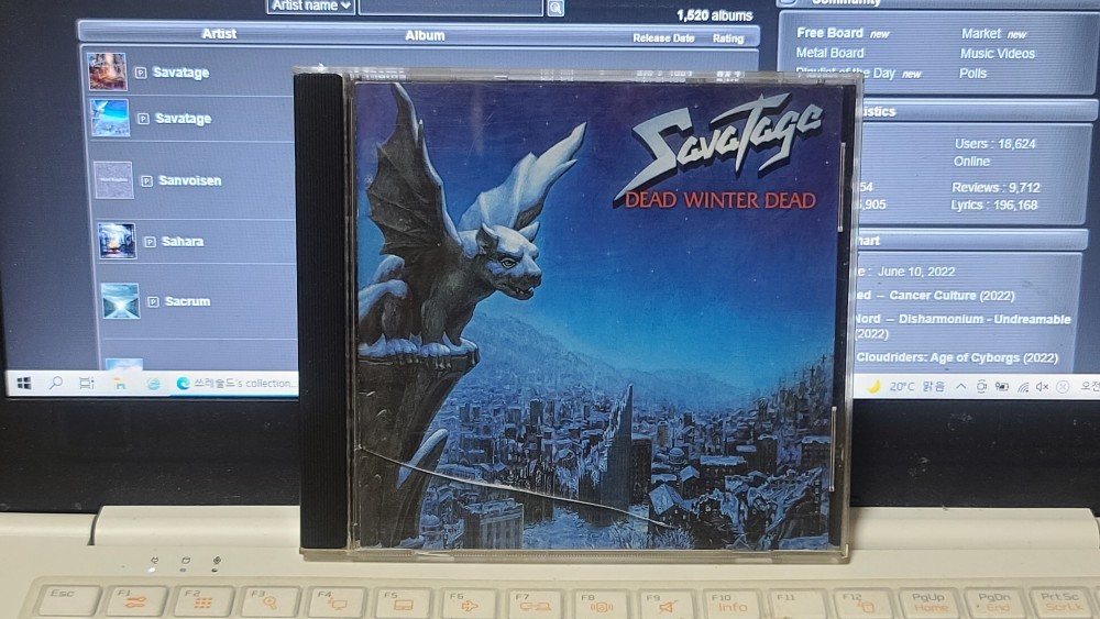 Savatage - Dead Winter Dead CD Photo