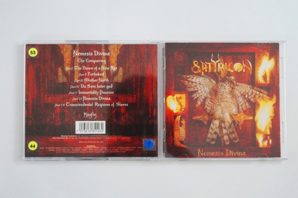 Satyricon - Nemesis Divina CD Photo