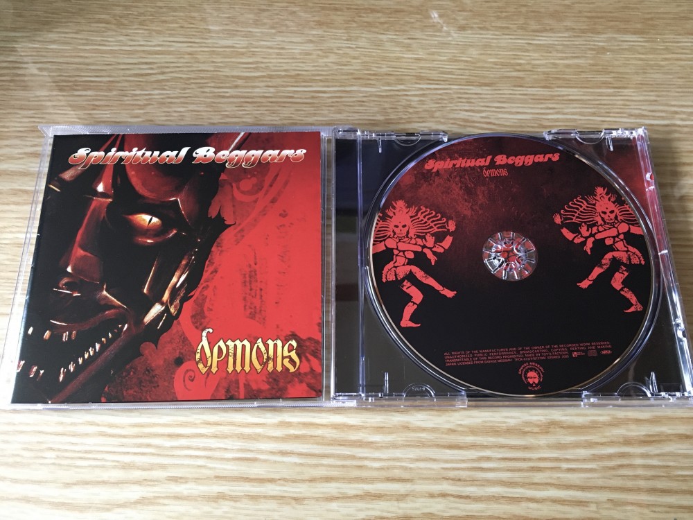 Spiritual Beggars - Demons CD Photo