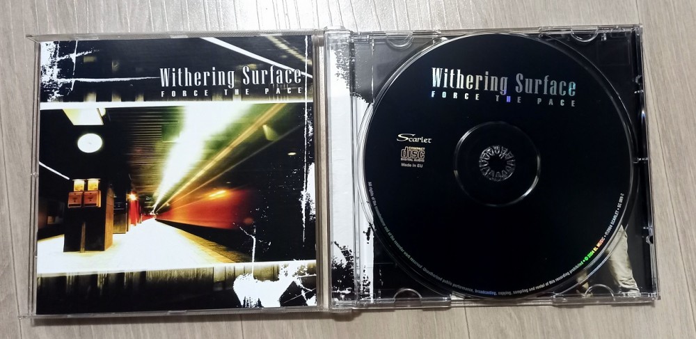 Withering Surface - Force the Pace CD Photo