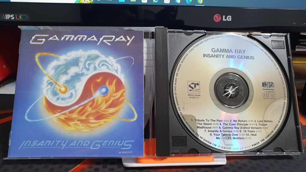 Gamma Ray - Insanity and Genius CD Photo