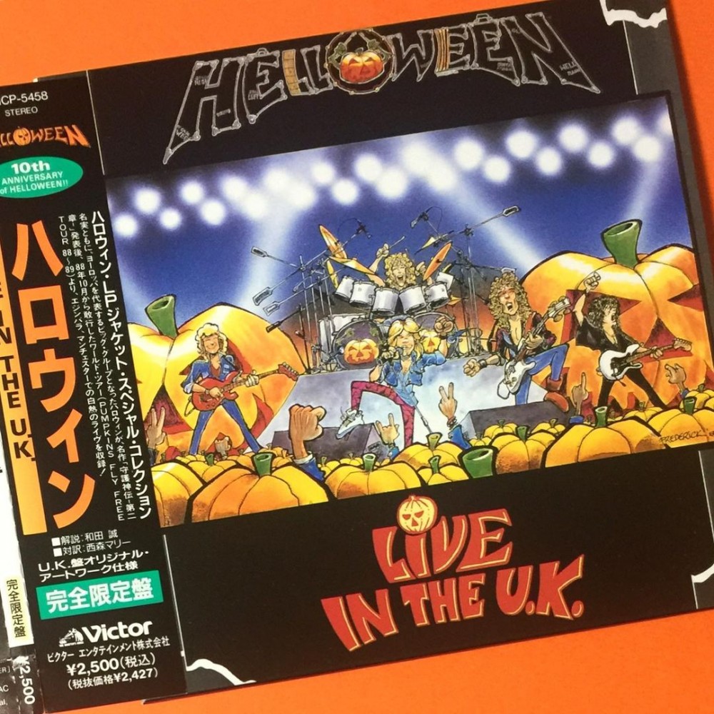 Helloween - Live in the U.K. CD Photo