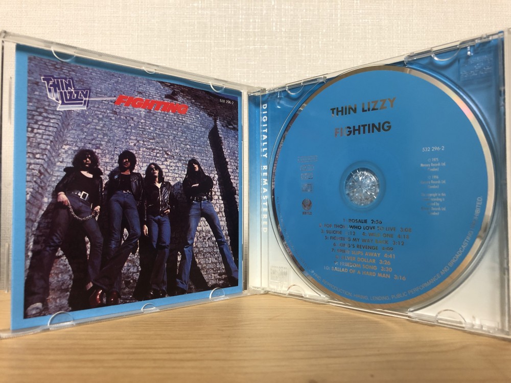 Thin Lizzy - Fighting CD Photo