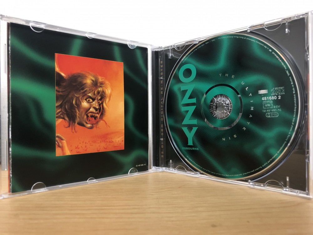 Ozzy Osbourne - The Ultimate Sin CD Photo