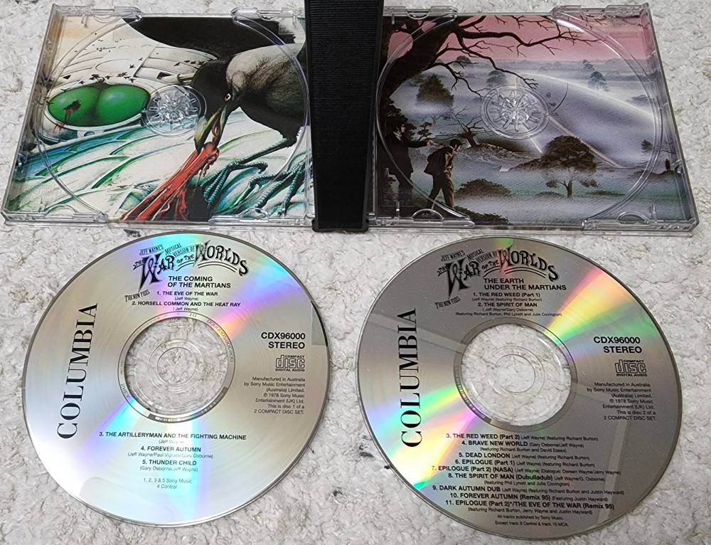 Jeff Wayne - Jeff Wayne's Musical Version of the War of the Worlds CD Photo