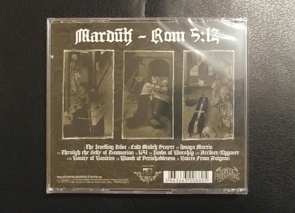 Marduk - Rom 5:12 CD Photo