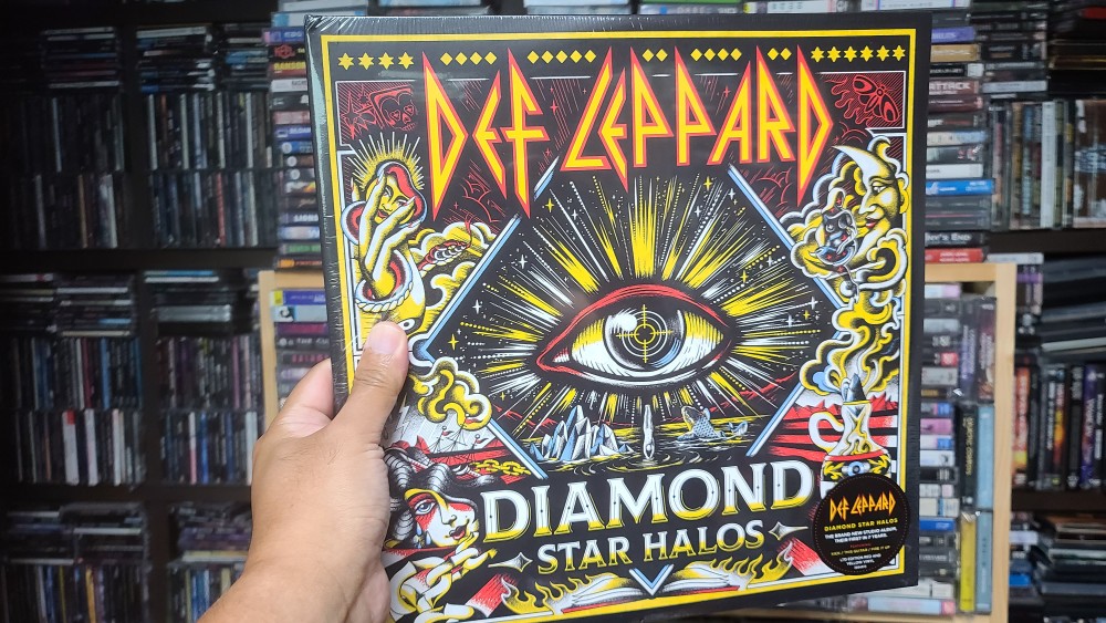 Def Leppard - Diamond Star Halos Vinyl Photo