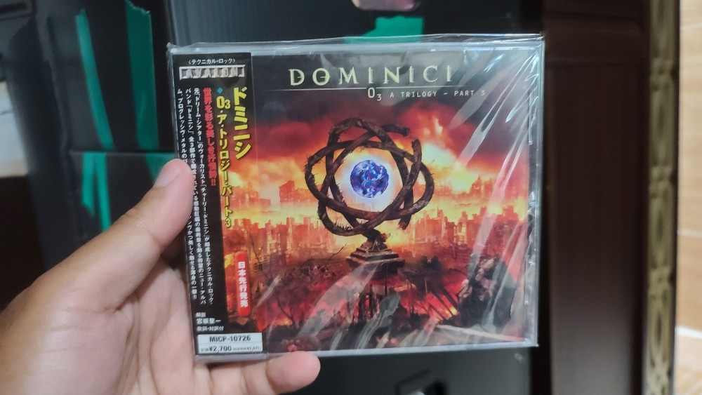 Dominici - O3 a Trilogy - Part III CD Photo