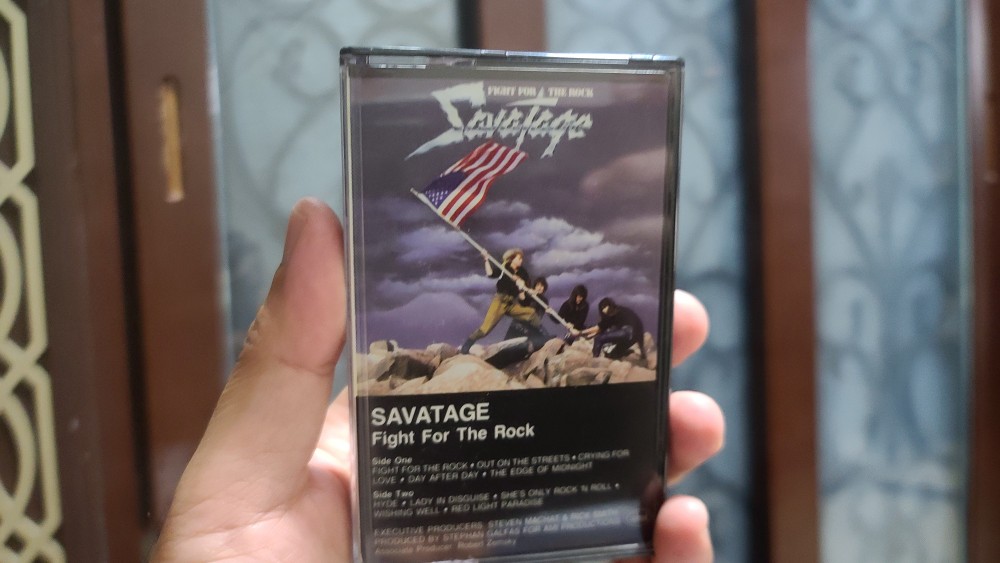 Savatage - Fight for the Rock Cassette Photo