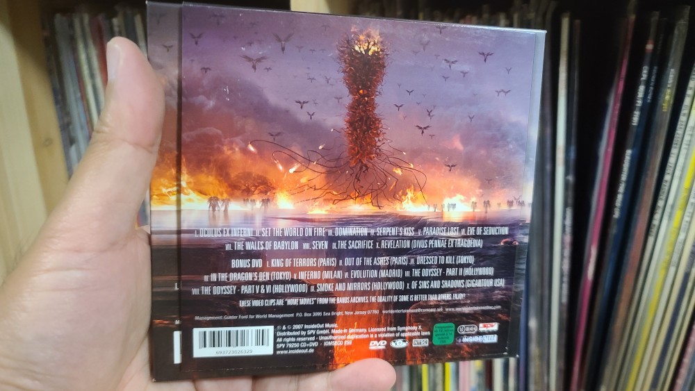 Symphony X - Paradise Lost CD, DVD Photo
