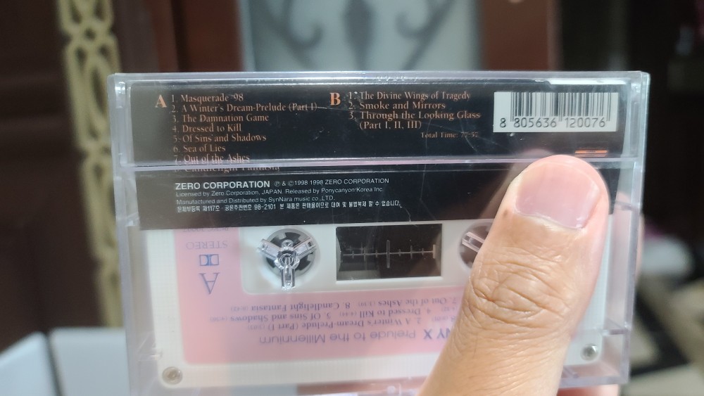 Symphony X - Prelude to the Millennium Cassette Photo