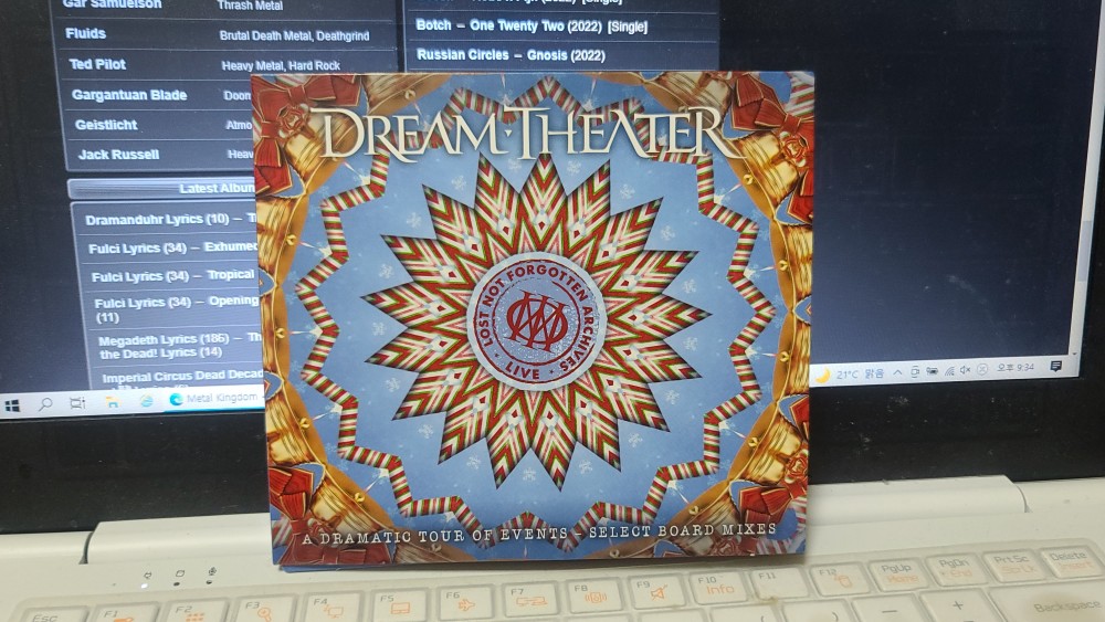 Dream Theater - Lost Not Forgotten Archives: A Dramatic Tour of Events - Select Board Mixes CD Photo