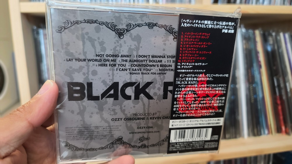 Ozzy Osbourne - Black Rain CD Photo