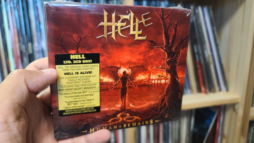 Hell - Human Remains CD Photo